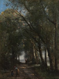 Lane puiden läpi, n. 1870-73.