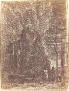 Dante ja Virgil Dante ja Vergilius, 1858. tekijältä Jean Baptiste Camille Corot