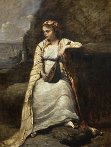 Haydee tekijältä Jean Baptiste Camille Corot
