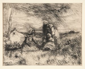 Pikku sisko tekijältä Jean-Baptiste-Camille Corot