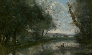 Maisema tekijältä Jean-Baptiste-Camille Corot