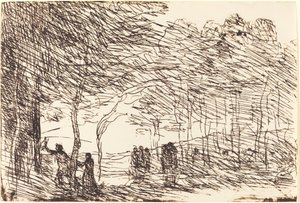 Orpheus führt Eurydike, 1860