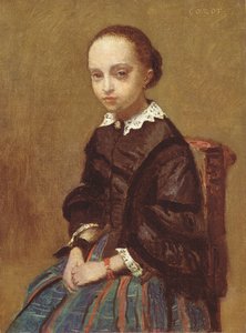 Tytön muotokuva, 1857-58
