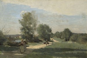 Straße am Wasser, ca. 1865?-70