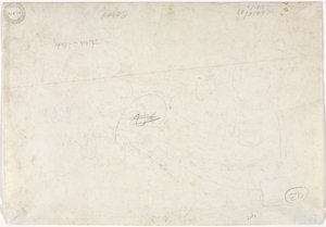 Luonnos maisemaa varten (käänteinen) tekijältä Jean-Baptiste-Camille Corot