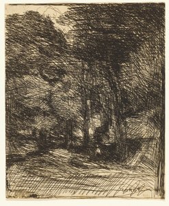Bas-Bréaun matkamuisto tekijältä Jean-Baptiste-Camille Corot