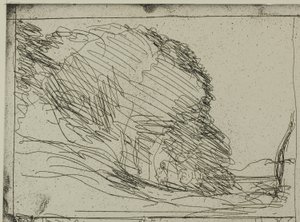 Taidemaalareiden kävelyreitti tekijältä Jean-Baptiste-Camille Corot