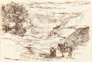 Paladiinit (Les Paladins) tekijältä Jean Baptiste Camille Corot