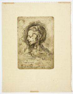 Naisen pää tekijältä Jean Baptiste Carpeaux