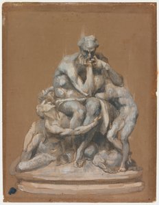 Tutkimus veistokselle Ugolino ja hänen lapsensa