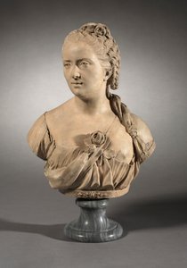 Naisen muotokuva, 1759. tekijältä Jean Baptiste Defernex