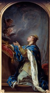 Saint Joan of France (öljy kankaalle)