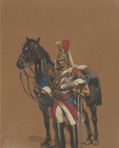 Cuirassier, 1872. tekijältä Jean Baptiste Edouard Detaille
