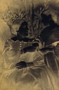 Muotokuva naisesta ja lapsesta, 1855.