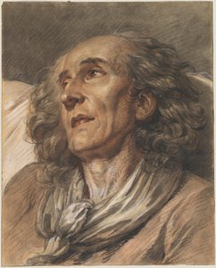 Vanhan miehen rintakuva tekijältä Jean Baptiste Greuze