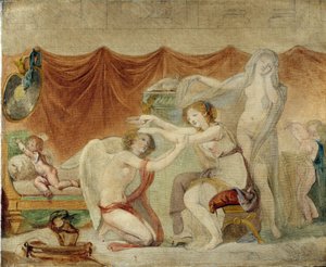 Psyyke kruunaa rakkauden tekijältä Jean Baptiste Greuze