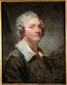 Jean Baptiste Greuzen (1725-1805) omakuvamaalaus 1700-luvun su. 0,65x0,51 m tekijältä Jean Baptiste Greuze