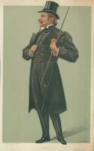M Edmond Rostand, Cyrano, 20. kesäkuuta 1901, Vanity Fair -sarjakuva