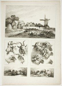 Oeuvres de J. B. Huetin levy 28/38 tekijältä Jean Baptiste Huet