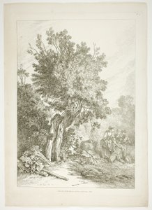 Levy 5/38 teoksesta Oeuvres de J. B. Huet tekijältä Jean Baptiste Huet