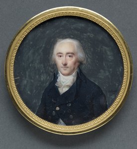 Miehen muotokuva, 1790-luvun alku. tekijältä Jean Baptiste Isabey