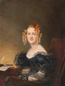 Naisen muotokuva tekijältä Jean Baptiste Isabey