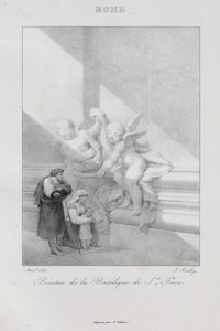 Matka Italiaan vuonna 1822 tekijältä Jean Baptiste Isabey