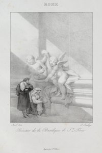 Matka Italiaan vuonna 1822 tekijältä Jean Baptiste Isabey