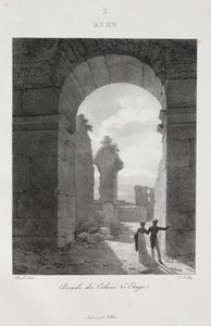 Matka Italiaan vuonna 1822 tekijältä Jean Baptiste Isabey