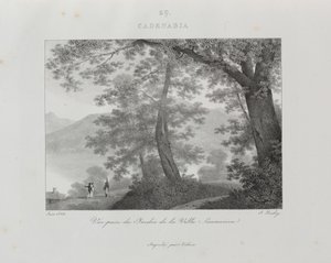 Matka Italiaan vuonna 1822 tekijältä Jean Baptiste Isabey
