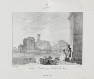 Matka Italiaan vuonna 1822 tekijältä Jean Baptiste Isabey
