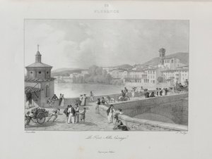 Matka Italiaan vuonna 1822 tekijältä Jean Baptiste Isabey