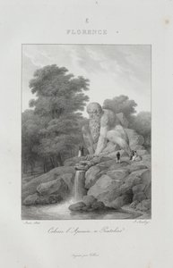 Matka Italiaan 1822, 1833. tekijältä Jean Baptiste Isabey