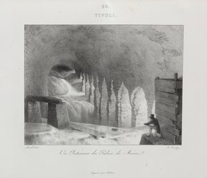Matka Italiaan 1822, 1833. tekijältä Jean Baptiste Isabey