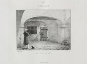 Matka Italiaan 1822, 1833. tekijältä Jean Baptiste Isabey