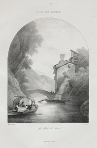 Matka Italiaan 1822, 1833. tekijältä Jean Baptiste Isabey
