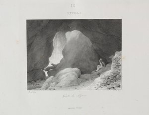 Matka Italiaan 1822, 1833. tekijältä Jean Baptiste Isabey