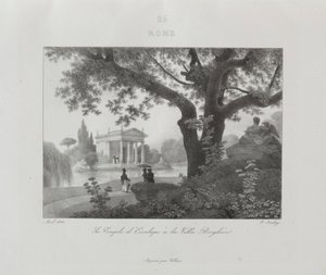 Matka Italiaan 1822, 1833. tekijältä Jean Baptiste Isabey