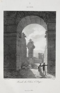 Matka Italiaan 1822, 1833. tekijältä Jean Baptiste Isabey