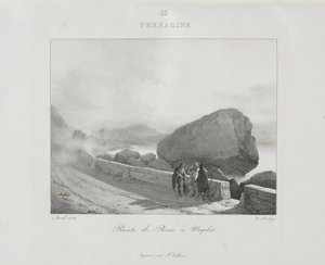 Matka Italiaan 1822, 1833. tekijältä Jean Baptiste Isabey
