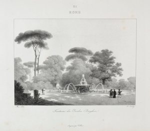 Matka Italiaan 1822, 1833. tekijältä Jean Baptiste Isabey