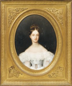 Orléansin prinsessa Clémentine 1817-1907, Saksi-Coburgin ja Gothan prinsessa, 1830 tekijältä Jean Baptiste Joseph Duchesne