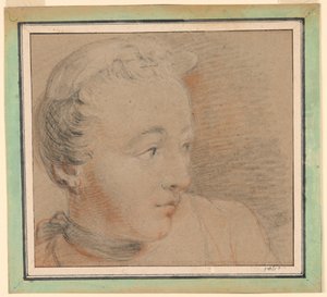 Naisen muotokuva tekijältä Jean Baptiste Joseph Pater