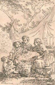 Le Gout, 1774. tekijältä Jean Baptiste Le Prince