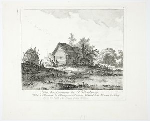 Näkymä lähellä Pietaria tekijältä Jean Baptiste Le Prince