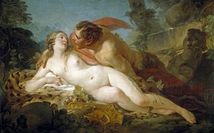 Pierre, Jean-Baptiste Marie (1714-1789) Jupiter ja Antioppi