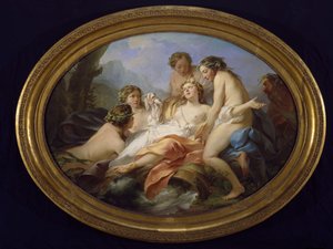 Psique rescatada per nàiades, 1750. finlandès
