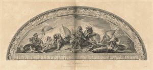 Espanja Salon de la Guerren ripustin gallerian edessä (Espanja, sotasalon keskus galleriaa vastapäätä) [pl. 38]