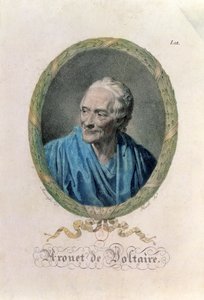 James Heathin (1757-1834) kaivertama Francois Marie Arouet de Voltaire (1694-1778) tekijältä Jean Baptiste Mauzaisse