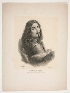 Salvator Rosan muotokuva tekijältä Jean Baptiste Mauzaisse